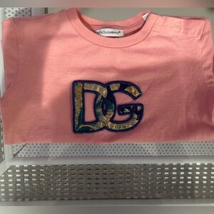 Pink Toddler Girl Dolce & Gabbana TShirt 12M.